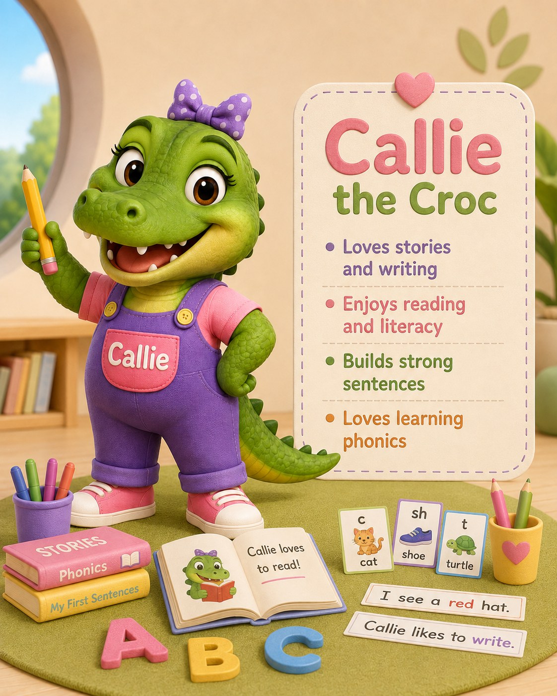 Callie the Croc profile