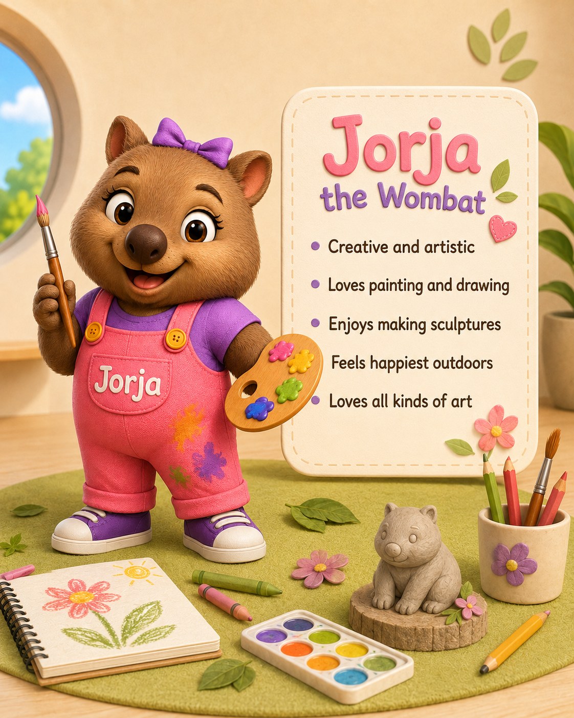 Jorja the Wombat profile