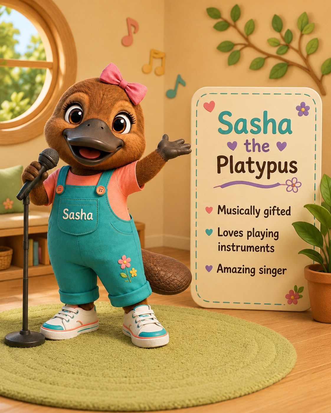 Sasha the Platypus profile